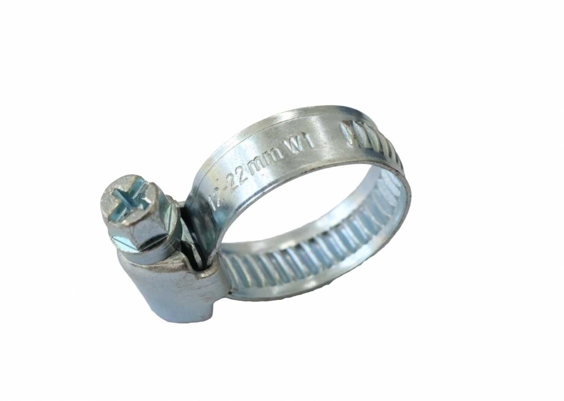 Хомут затяжний черв'ячний 12-18/9 цинк